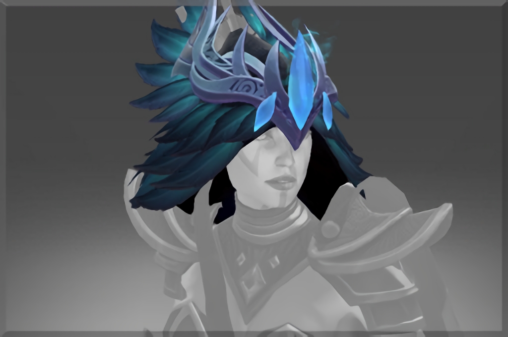 Drow ranger - Ravencloak - Head Eyes Of Ice