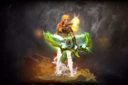 Открыть - Windranger Arcana Style 2 (Orange Bird) And Full WR Immortal для Windranger